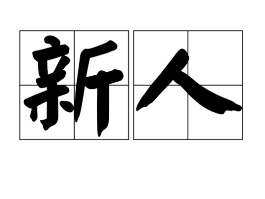 新人(汉语词语)