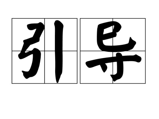 引导(汉语词语)