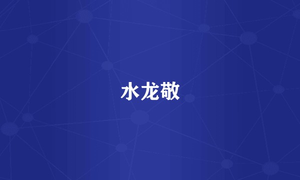 水龙敬