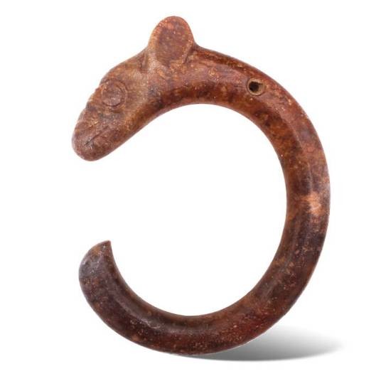 玉猪龙（古代对发现于红山等地的一种玉器的称呼）