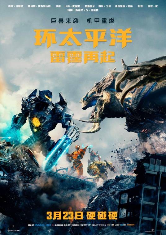 环太平洋:雷霆再起(美国2018年斯蒂文·S·迪奈特执导的科幻电影)