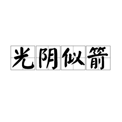 光阴似箭（汉语成语）