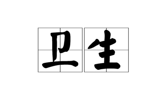 卫生（汉语词语）