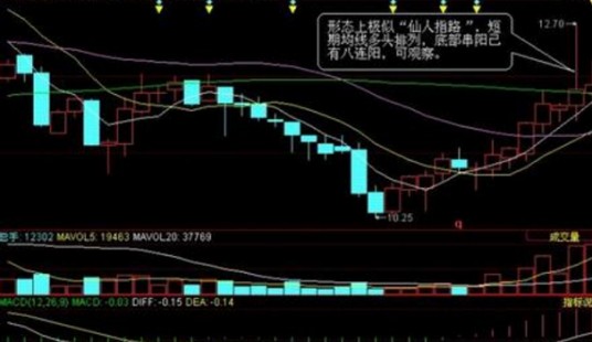 仙人指路K线