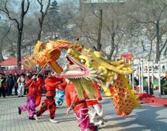 舞龙灯(中国的传统舞蹈)