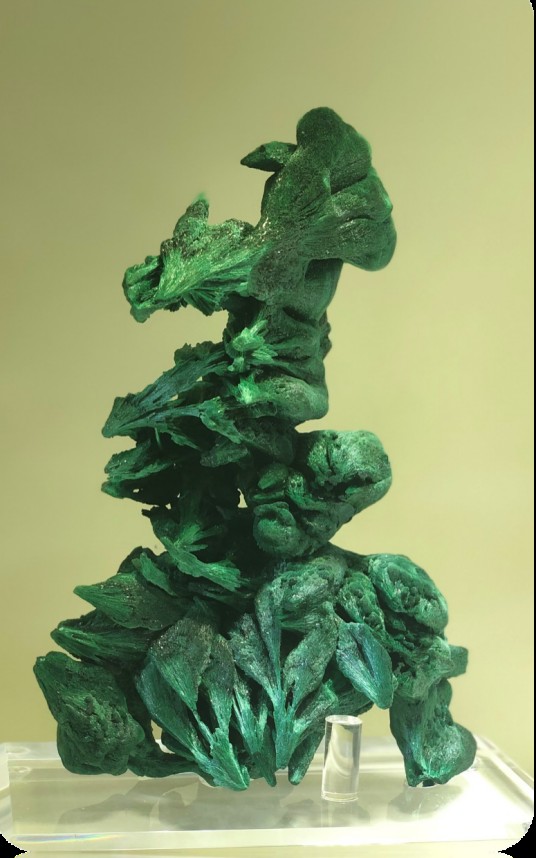 孔雀石(碳酸盐矿物)
