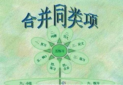 合并同类项