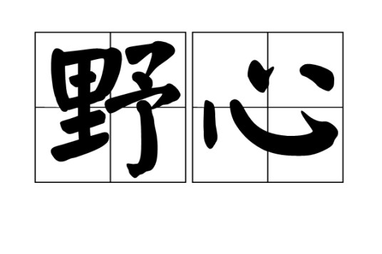 野心（汉语词汇）