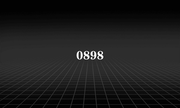 0898