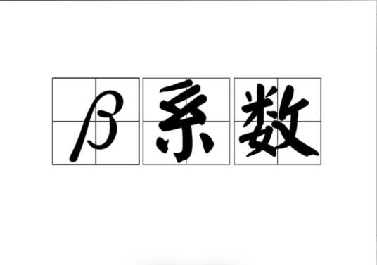 β系数