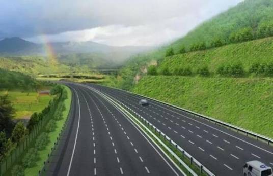 高速公路(专供汽车高速行驶的公路)