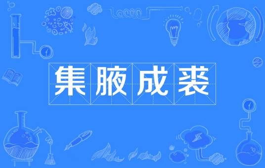 集腋成裘（汉语成语）