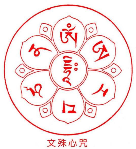 文殊菩萨心咒(咒语)