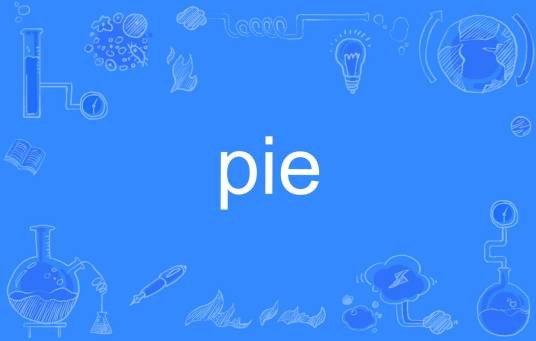pie(英语单词)