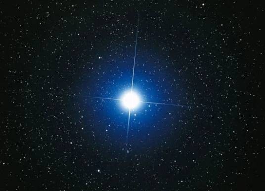 天狼星（夜空中最亮的恒星）