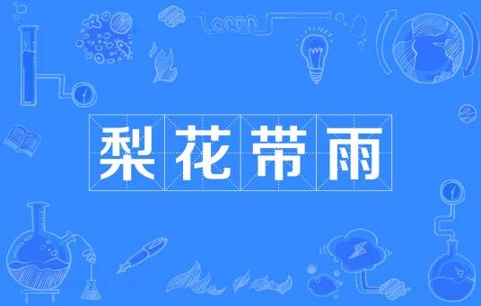 梨花带雨（成语）