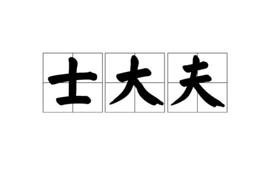 士大夫(汉语词语)