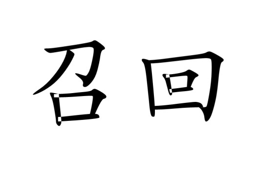召回(中文词语)