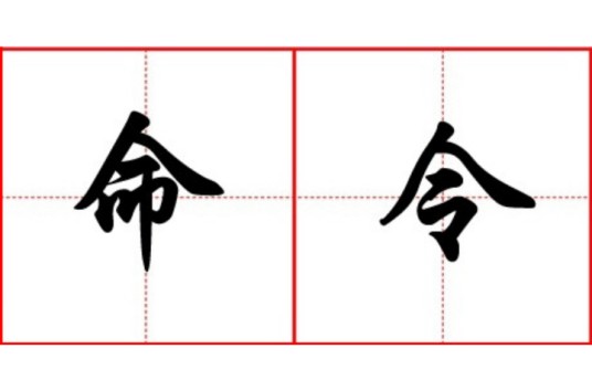 命令（应用文体）
