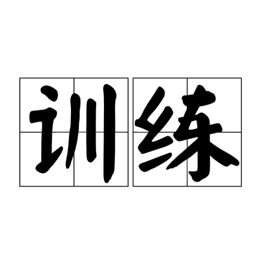 训练（汉语词语）