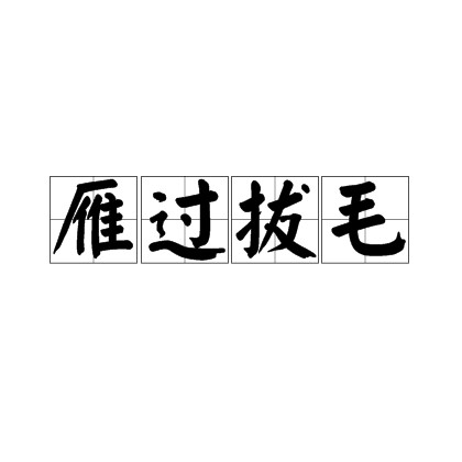 雁过拔毛