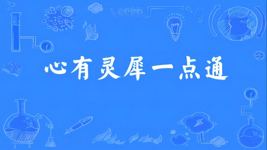 心有灵犀一点通（汉语成语）