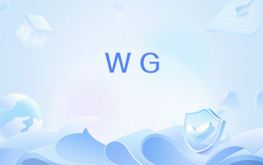 WG(网络流行语)