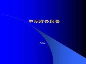 中期报告