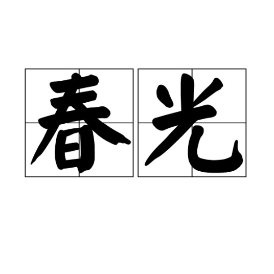 春光（汉语词语）