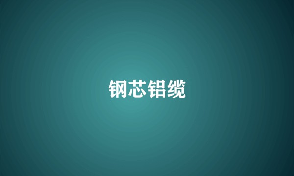 钢芯铝缆