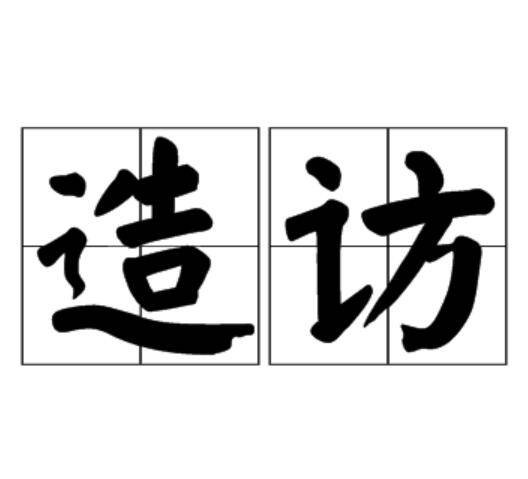 造访(汉语词语)