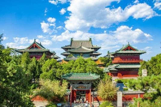 隆兴寺(中国河北省石家庄市国家AAAA级景区)