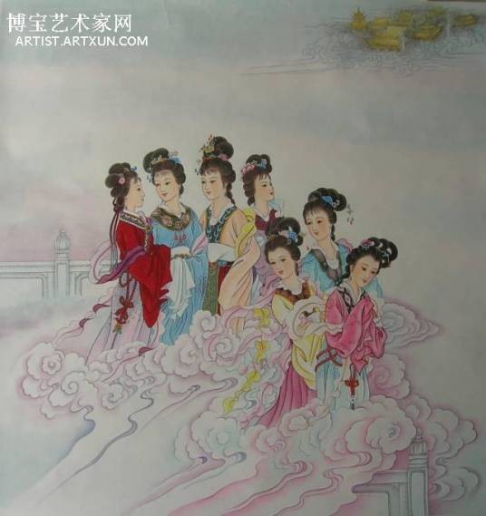 七仙女（中国古代神话中七位女神的合称）