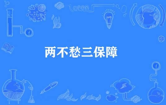 两不愁三保障