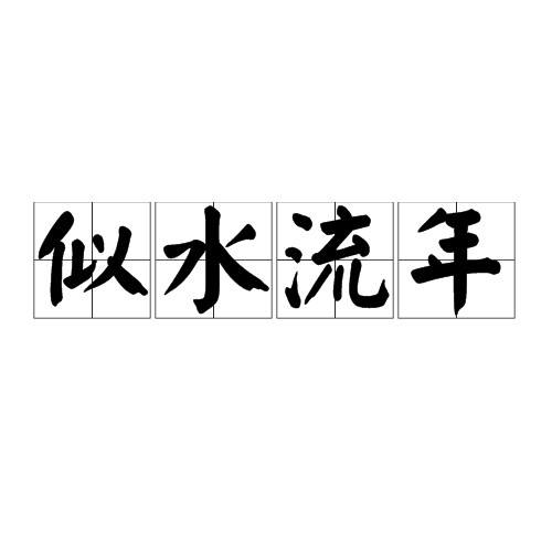 似水流年（汉语成语）