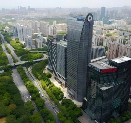 腾讯大厦（广东省深圳市南山区境内的腾讯第一座自建写字楼）