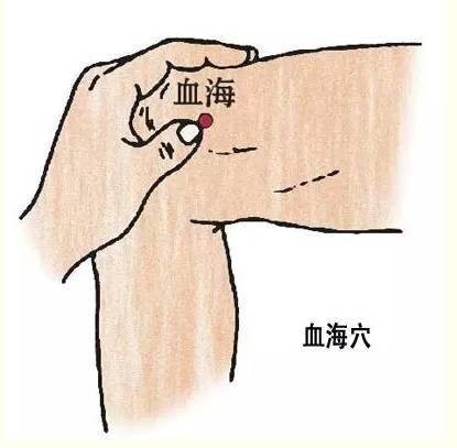 血海（出自《灵枢·海论》的人体穴位名称）