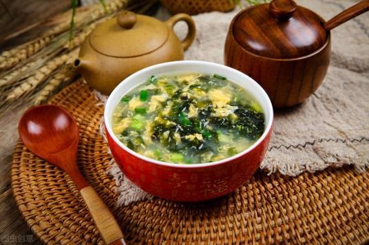 紫菜蛋花汤(传统餐后汤)