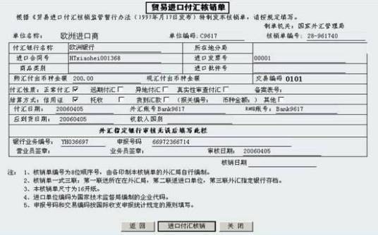 核销