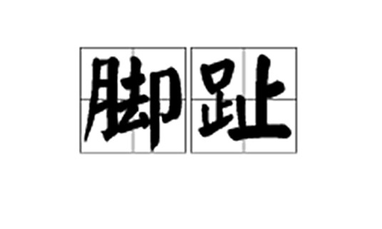 脚趾（汉语词汇）