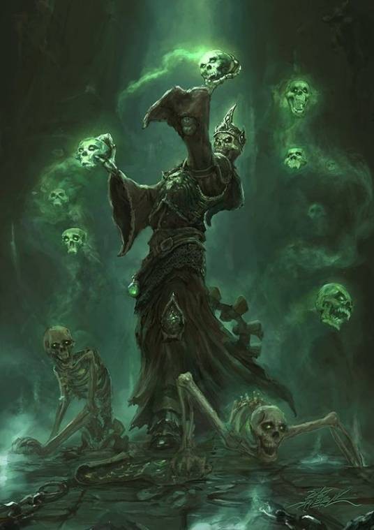 亡灵法师（古欧洲的一种神秘巫师）