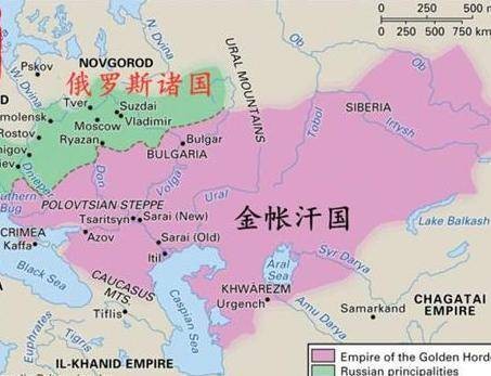 钦察汗国(大蒙古国四大汗国之一)