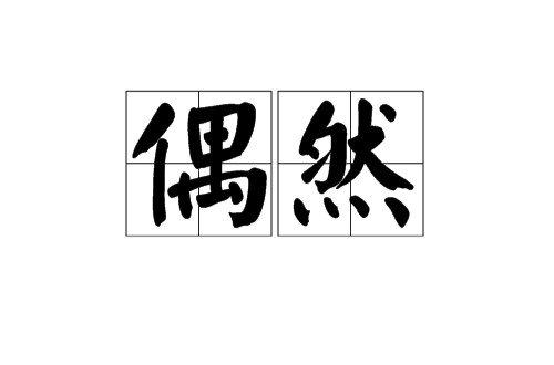 偶然(汉语词汇)