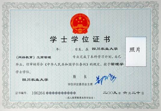 学位证书