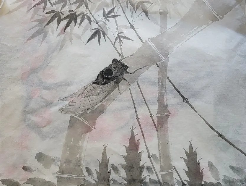 德清58岁油漆工被中国美院研修班录取,他的绘画水平怎么样?