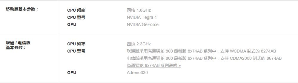 小米手机3 TD版本与WCDMA版是两款手机么?