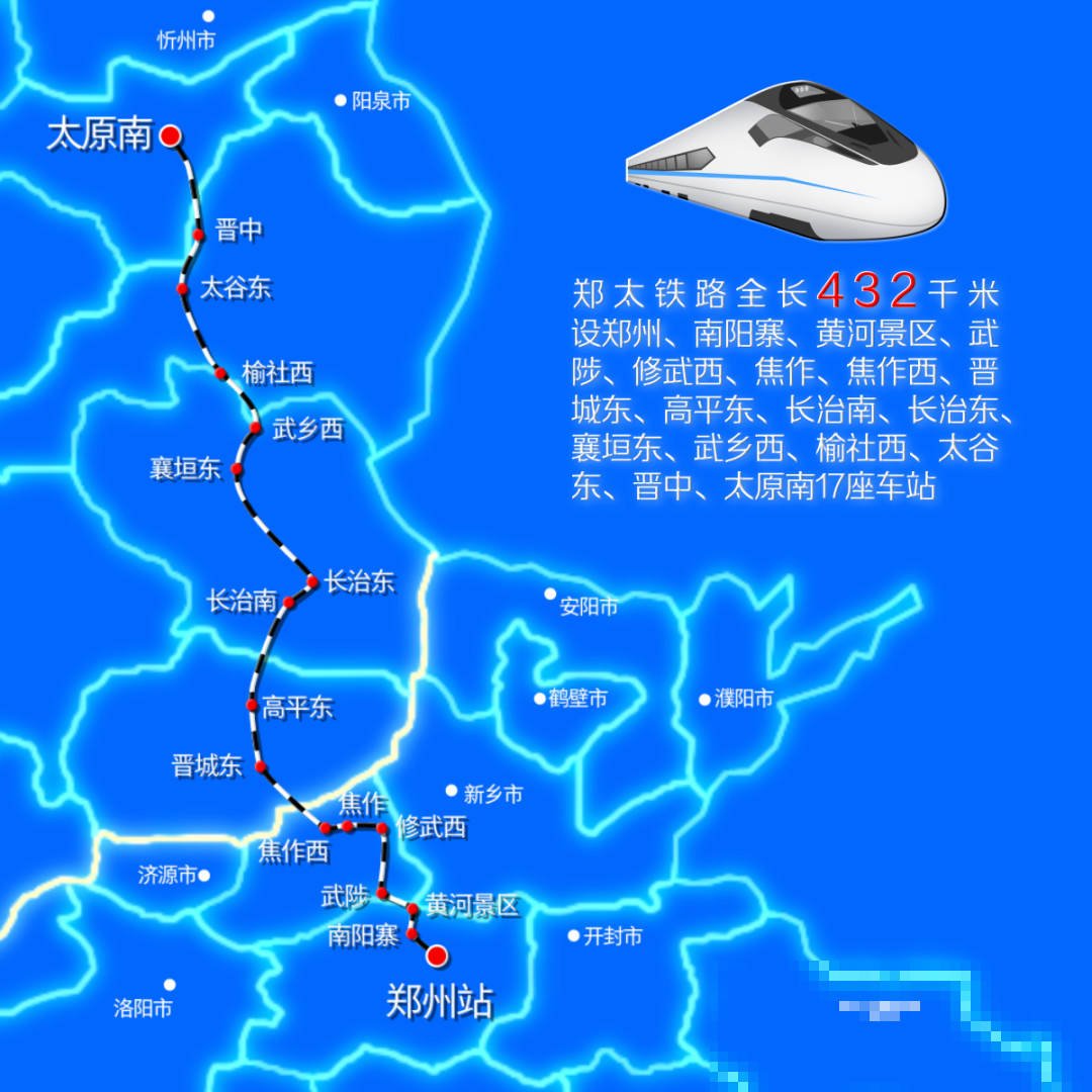 太原去河南郑州多少公里