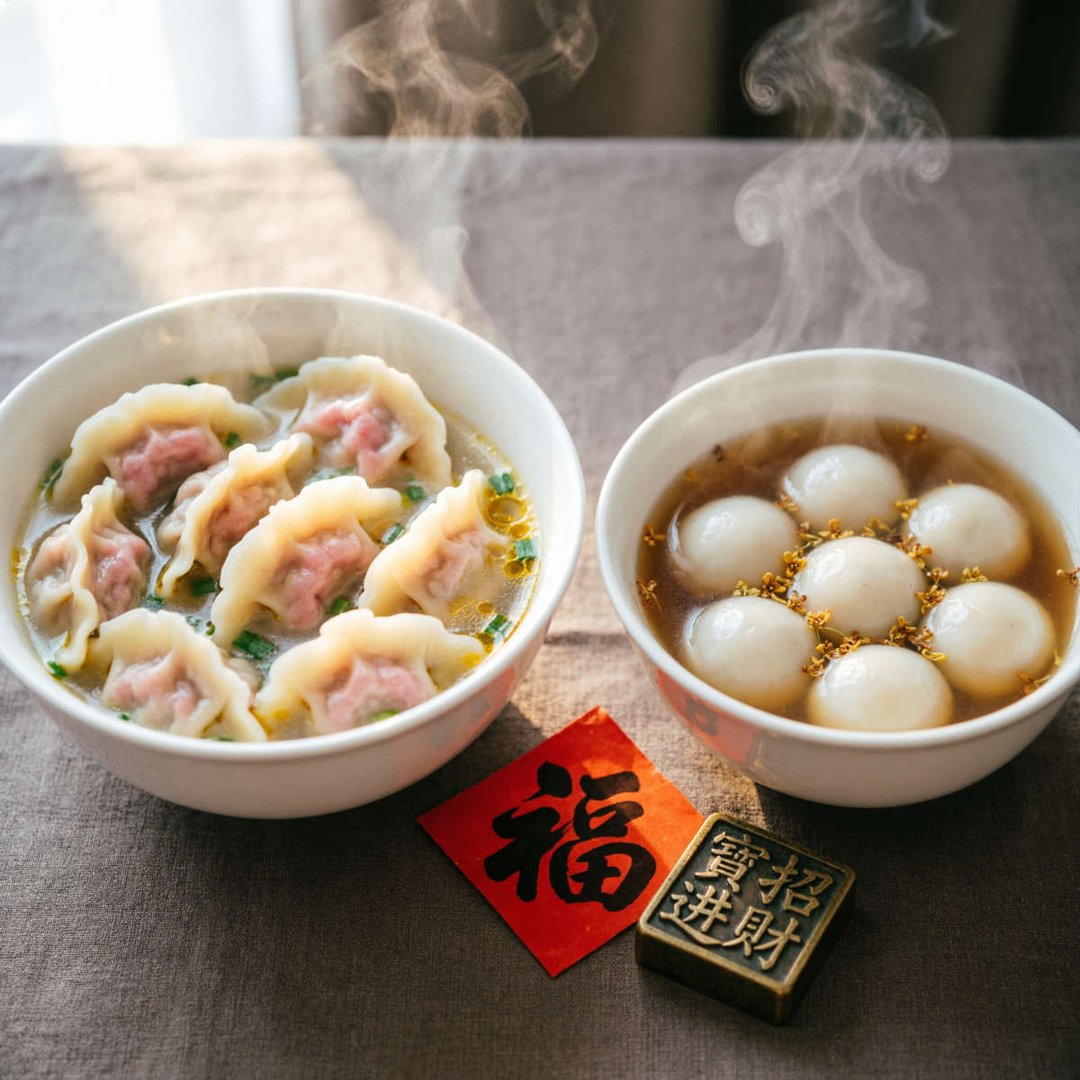 元旦吃饺子还是汤圆