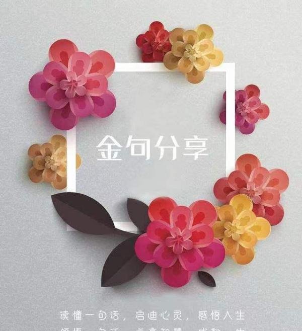 金句分享——励志
