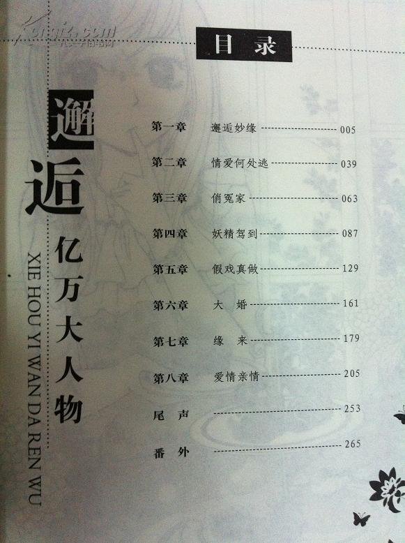 邂逅神秘大人物的章节目录